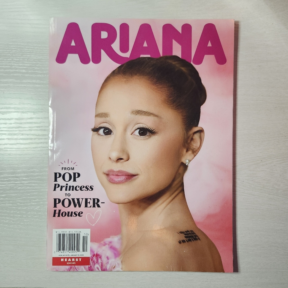 ARIANA GRANDE Hearst Special Edition Magazine Pop Pricess To Power House.